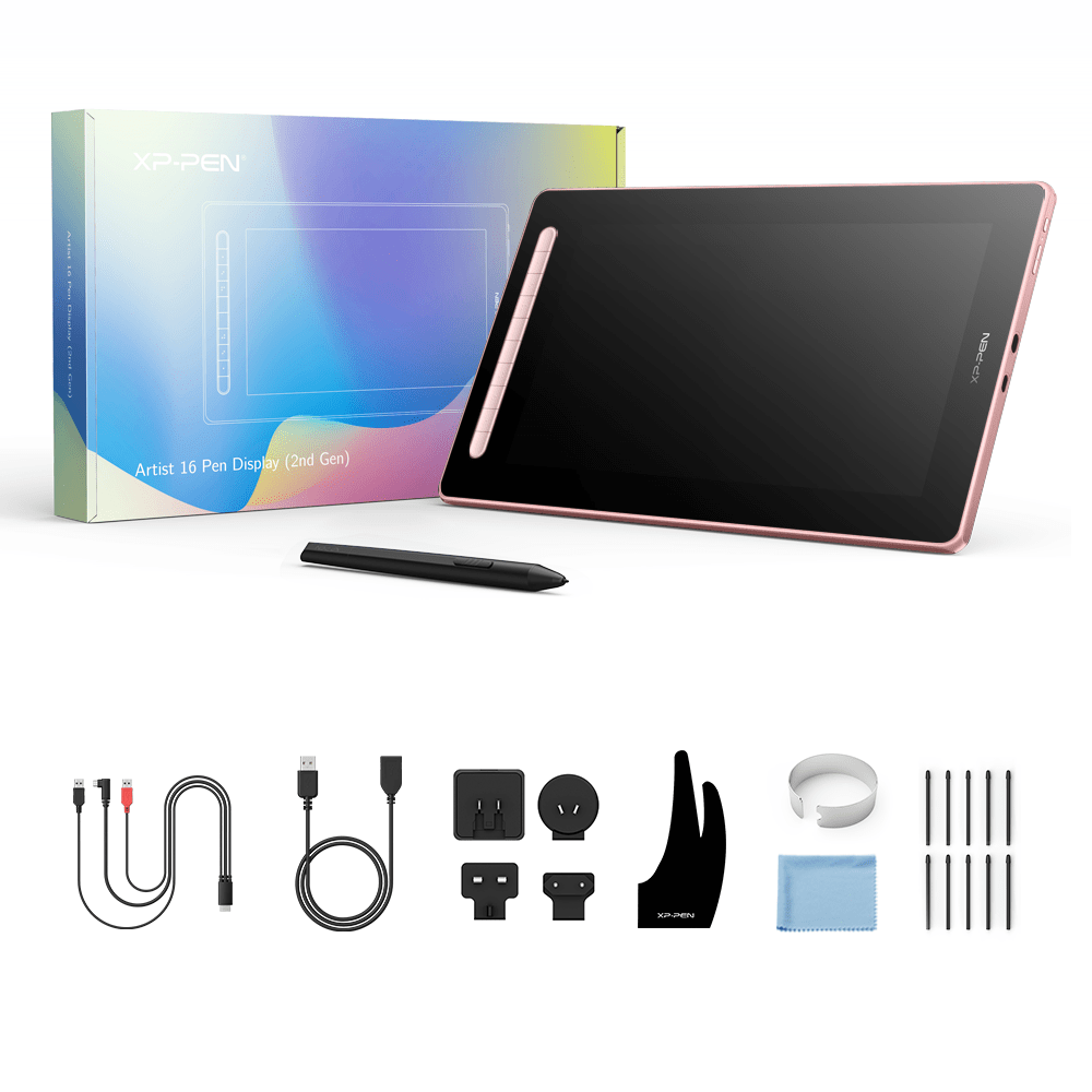 Bảng Vẽ Màn Hình XPPen Artist 16 Gen 2 Chip X3 Android 127 sRGB Cảm